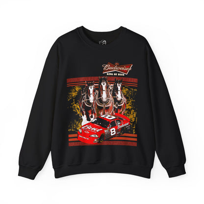 Budweiser Clydesdale Christmas Graphic Unisex Heavy Blend™ Crewneck Sweatshirt