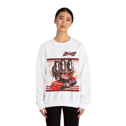 Budweiser Clydesdale Christmas Graphic Unisex Heavy Blend™ Crewneck Sweatshirt